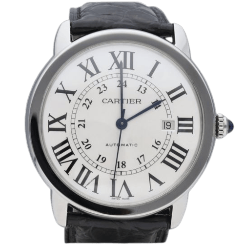 Cartier Ronde Solo - Montre automatique en acier 58 Facettes MT47200