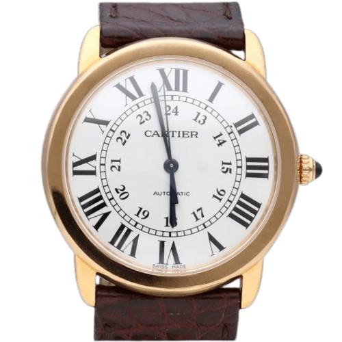 Montre Cartier Ronde Solo - Montre en or rose 58 Facettes MT47170