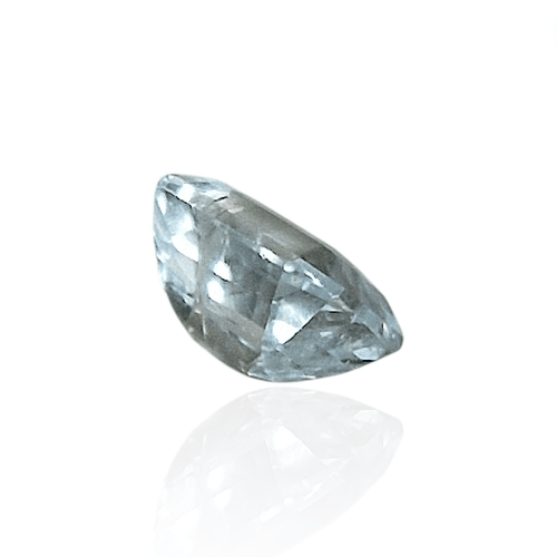 Pendentif Aigue-marine - Pierre 2,27 ct du Mozambique 58 Facettes #26-123-BRAMEM