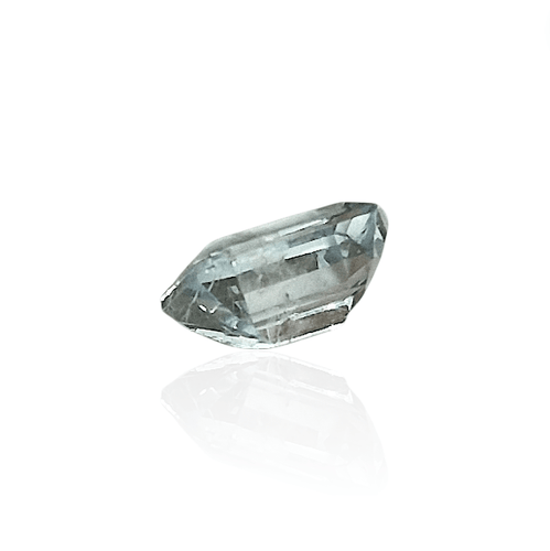 Pendentif Aigue-marine - Pierre 2,27 ct du Mozambique 58 Facettes #26-123-BRAMEM