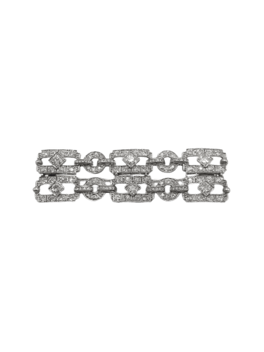Broche Art déco en or 14K et diamants 58 Facettes SKU : BO/220329