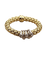 54 FOPE Flex'it - Bague en or jaune 18 ct et diamants 58 Facettes CV-083