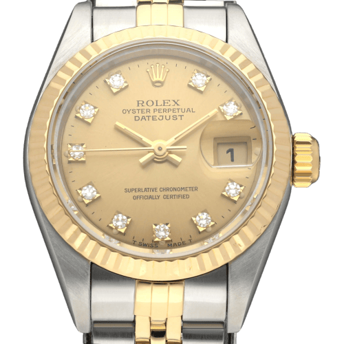 Montre Rolex - Montre Lady-Datejust 69173G or et acier 58 Facettes ROL/LDJ/691