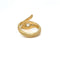 Bague 51 Bague serpent antique - diamant en or 18K 58 Facettes