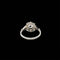 Bague Art déco - Bague en or blanc et diamants 58 Facettes