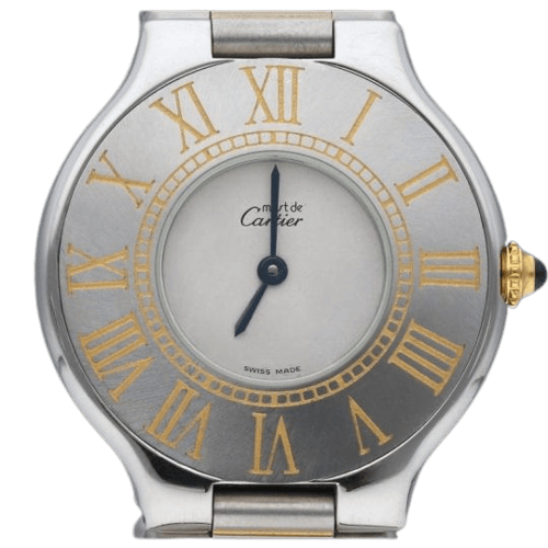 Montre Cartier Must 21 - Montre en or jaune et acier 58 Facettes MT47582