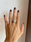 Bague 58 Bague nœud Art déco en or blanc 18k et diamants 58 Facettes