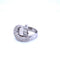 Bague 58 Bague nœud Art déco en or blanc 18k et diamants 58 Facettes