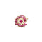 Nederdelring med rubin tapers og diamanter i gult guld_face1.jpg