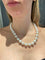 Collier Collier de perles blanches australiennes et diamants en or jaune 58 Facettes