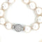 Collier Collier de perles blanches australiennes et diamants en or jaune 58 Facettes