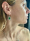Boucles d'oreilles Victorian - Boucles d'oreilles pendantes en or blanc 18k et argent, émeraudes et diamants 58 Facettes