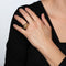 Bague Bague dôme vintage en or jaune 14k et améthystes 58 Facettes G14205