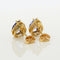 Boucles d'oreilles Boucles d'oreilles en or jaune 18 ct, tanzanites GFCO et diamants 58 Facettes E0033