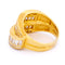 Bague 59.5 Bague crossover vintage en or 18k et diamants 58 Facettes 0D09FEB1FC36485C9247DD25D5494F37