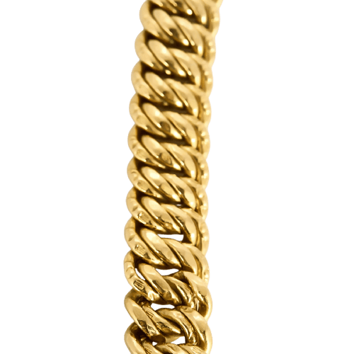 Náhrdelník Článek typu gourmette ze žlutého zlata 