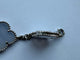 Bracelet Van Cleef & Arpels Vintage Alhambra - Bracelet 5 motifs en or blanc et calcédoine 58 Facettes 2684