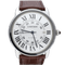 Cartier Runde Solo - Automatische Uhr aus Stahl 