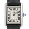 Cartier Tank Must - Quarzuhr mit Lederarmband 