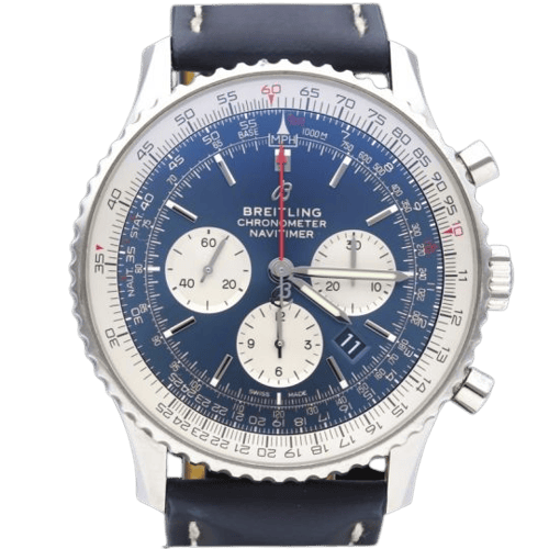 Montre Breitling Navitimer - Montre B01 Chronograph 46 en acier 58 Facettes MT47267