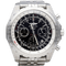 Montre Breitling Bentley Motors T - Montre chronographe GMT en acier 58 Facettes MT47250