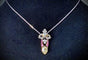 Art Nouveau - Pendentif en or jaune, argent, diamants et rubis 58 Facettes Bague 4