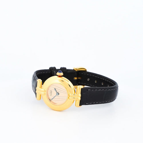 Montre Cartier Must Colisée - Montre en vermeil cadran Art déco 58 Facettes 549