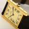 Montre Cartier Tank Must - Montre en argent plaqué or 58 Facettes A1208