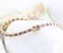 Bracelet vintage en or jaune 18K, rubis et diamants 58 Facettes SC1