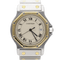 Montre Cartier Santos - Montre octogonale en or jaune 18K et acier 58 Facettes MT47164