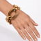 Bracelet Weingrill - Bracelet en or jaune, rose et blanc 18 ct 58 Facettes BR138 '(051619)