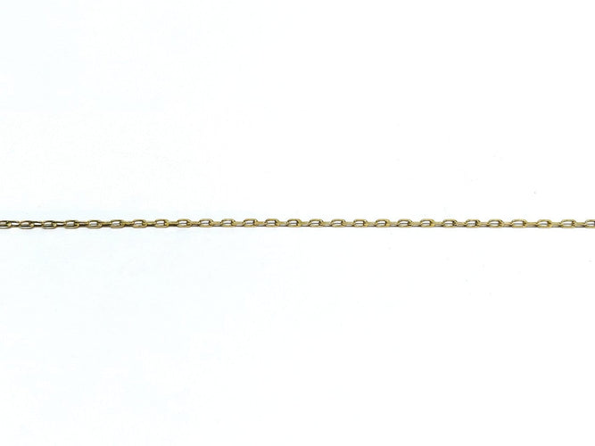Collier Chaîne maille forçat en or jaune 58 Facettes 1794495