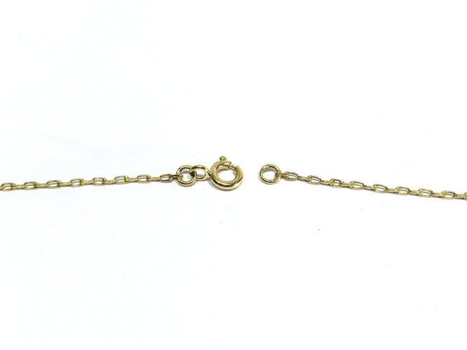 Collier Chaîne maille forçat en or jaune 58 Facettes 1794495