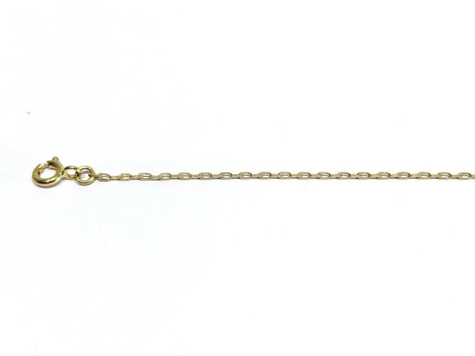 Collier Chaîne maille forçat en or jaune 58 Facettes 1794495