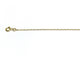 Collier Chaîne maille forçat en or jaune 58 Facettes 1794495