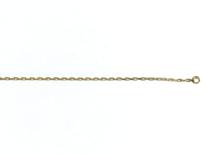 Collier Chaîne maille forçat en or jaune 58 Facettes 1794495