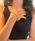 Bracelet Bvlgari B.zero1 - Bracelet en acier et or jaune 58 Facettes AZ-PG-262170