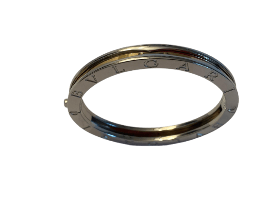 Bracelet Bvlgari B.zero1 - Bracelet en acier et or jaune 58 Facettes AZ-PG-262170