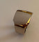 Bague 66 Cartier Santos Dumont - Bague homme en or blanc 58 Facettes AZ-PG-261235