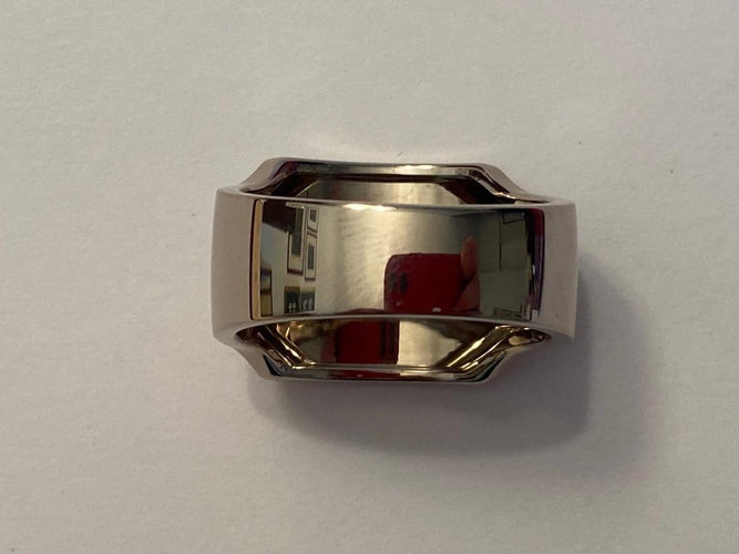 Bague 66 Cartier Santos Dumont - Bague homme en or blanc 58 Facettes AZ-PG-261235