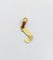 Pendentif Pendentif vintage lettre J en or 18k 58 Facettes A07572