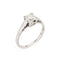 Bague 51 Art déco - Bague vintage en platine 900 avec diamant 0,89 ct 58 Facettes G14181