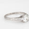Bague 51 Art déco - Bague vintage en platine 900 avec diamant 0,89 ct 58 Facettes G14181