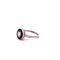 Bague 53 Bird's Eye - Bague en platine avec diamant et saphirs 58 Facettes 50477