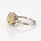 Bague Bague cocktail en platine 900 avec opale jelly 2,75 ct et diamants 58 Facettes G11958