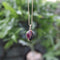 Pendentif Pendentif feuille en or 14K et tourmaline pastèque 58 Facettes 11164