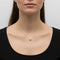 Necklace Etruscan pearl necklace in 21K gold and 14K gold chain 58 Facettes 11162
