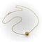Necklace Etruscan pearl necklace in 21K gold and 14K gold chain 58 Facettes 11162