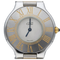 Cartier Must 21 - Yellow gold and steel watch 