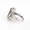 Bague Bague Art déco en or blanc 14 carats et héliotrope, taille 3 3/4 58 Facettes G6897